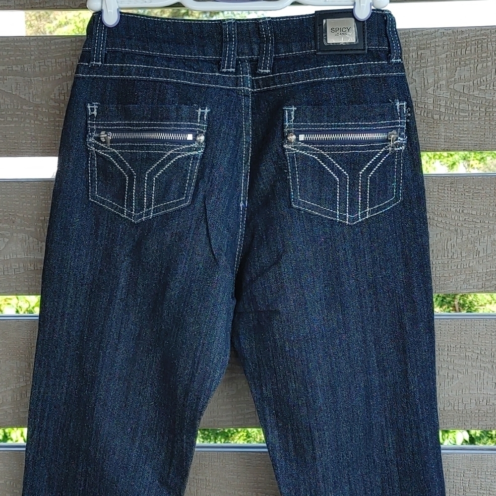 Spicy Jeans women's‎ black denim jean size 28